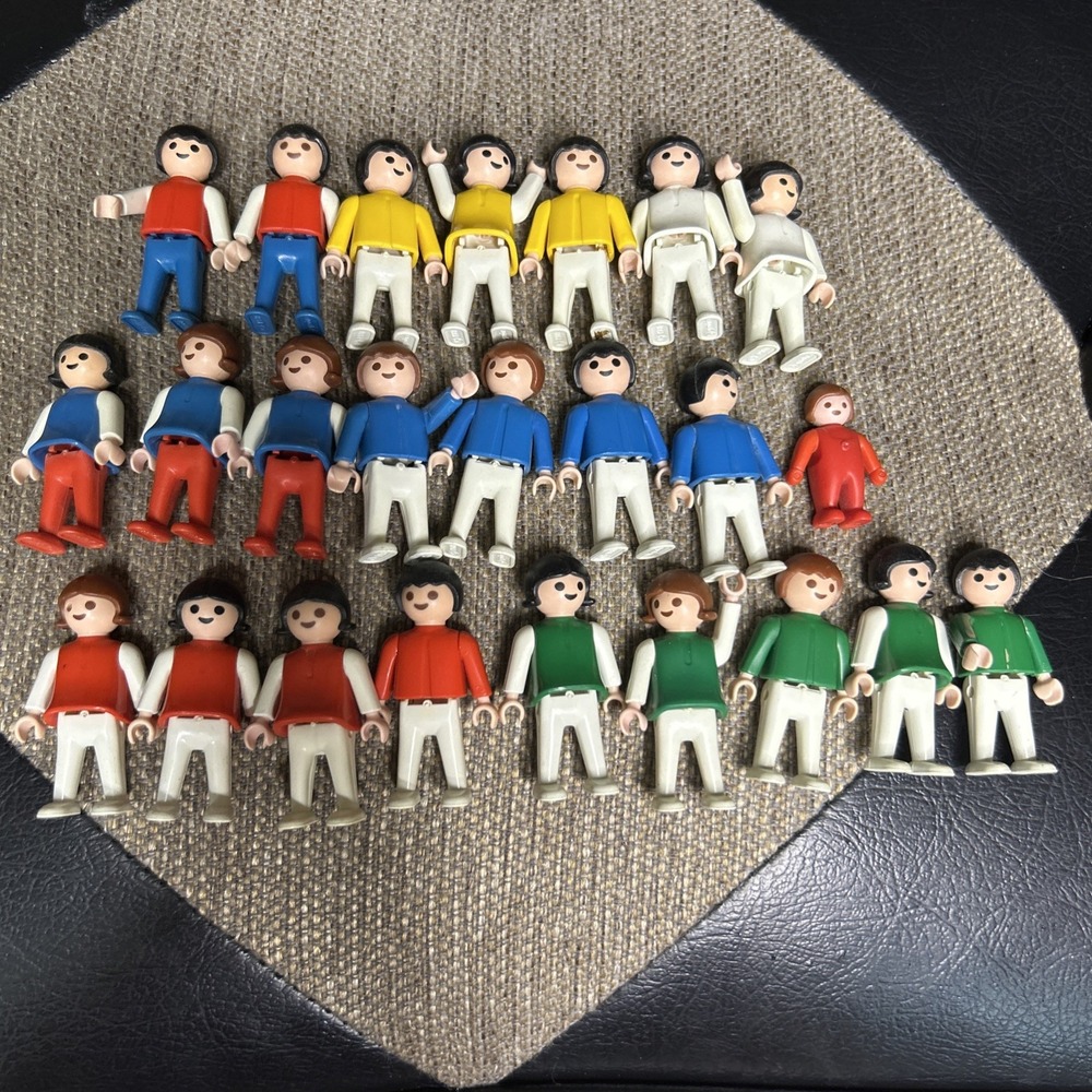 Set Of 24 Playmobil‎ Children